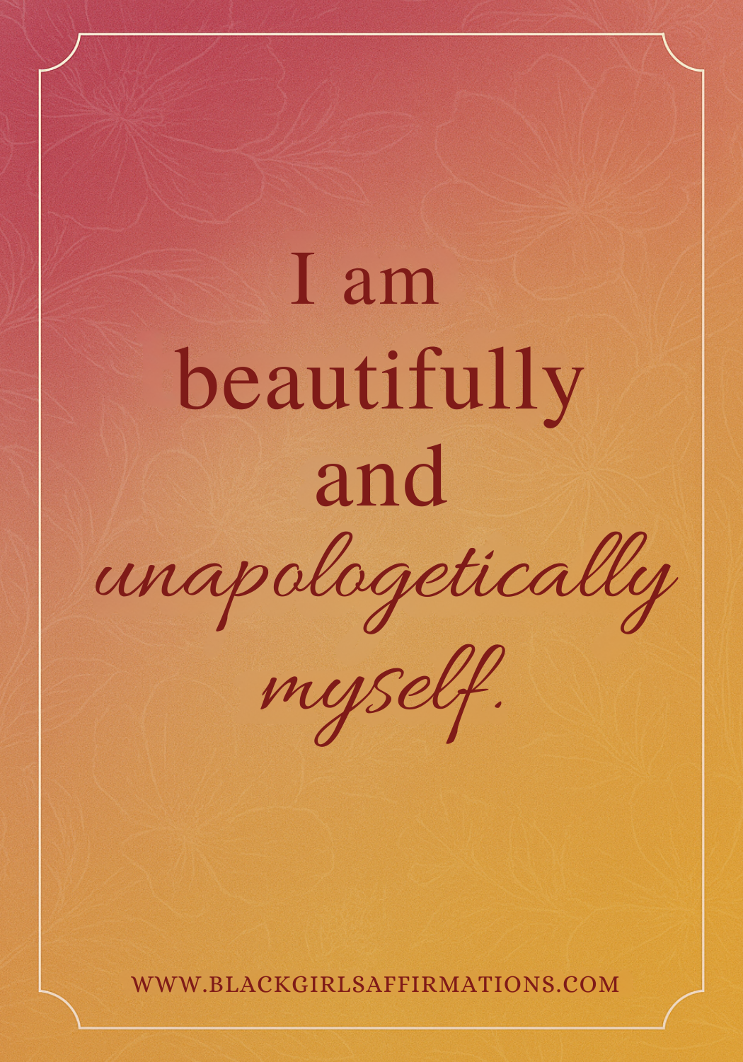 Black Girl Affirmations Card Deck: Daily Self-Love in Your Hands (Digital Download)