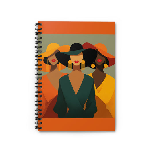 Timeless Grace Spiral Notebook – Luxe Essence Edition