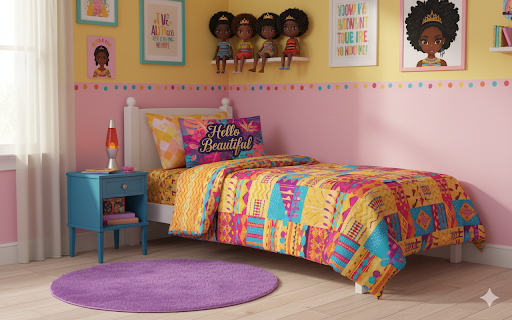 Hello Beautiful Tropical Bliss Pillow