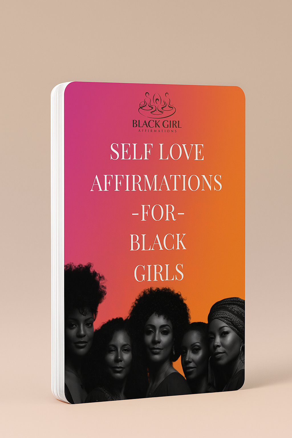 Black Girl Affirmations Card Deck: Daily Self-Love in Your Hands (Digital Download)