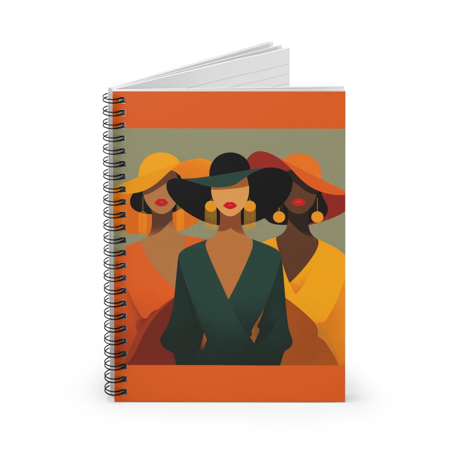 Timeless Grace Spiral Notebook – Luxe Essence Edition