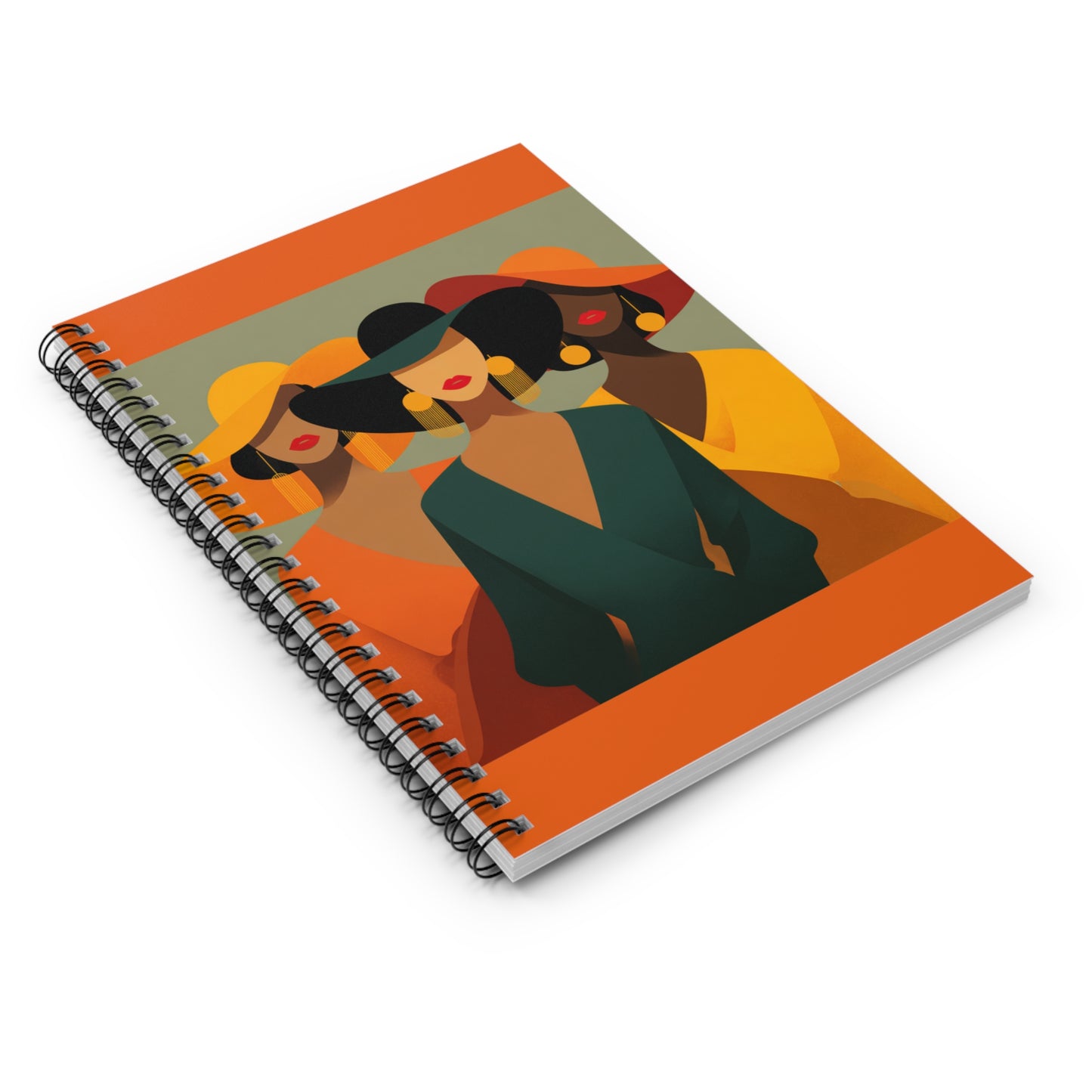 Timeless Grace Spiral Notebook – Luxe Essence Edition