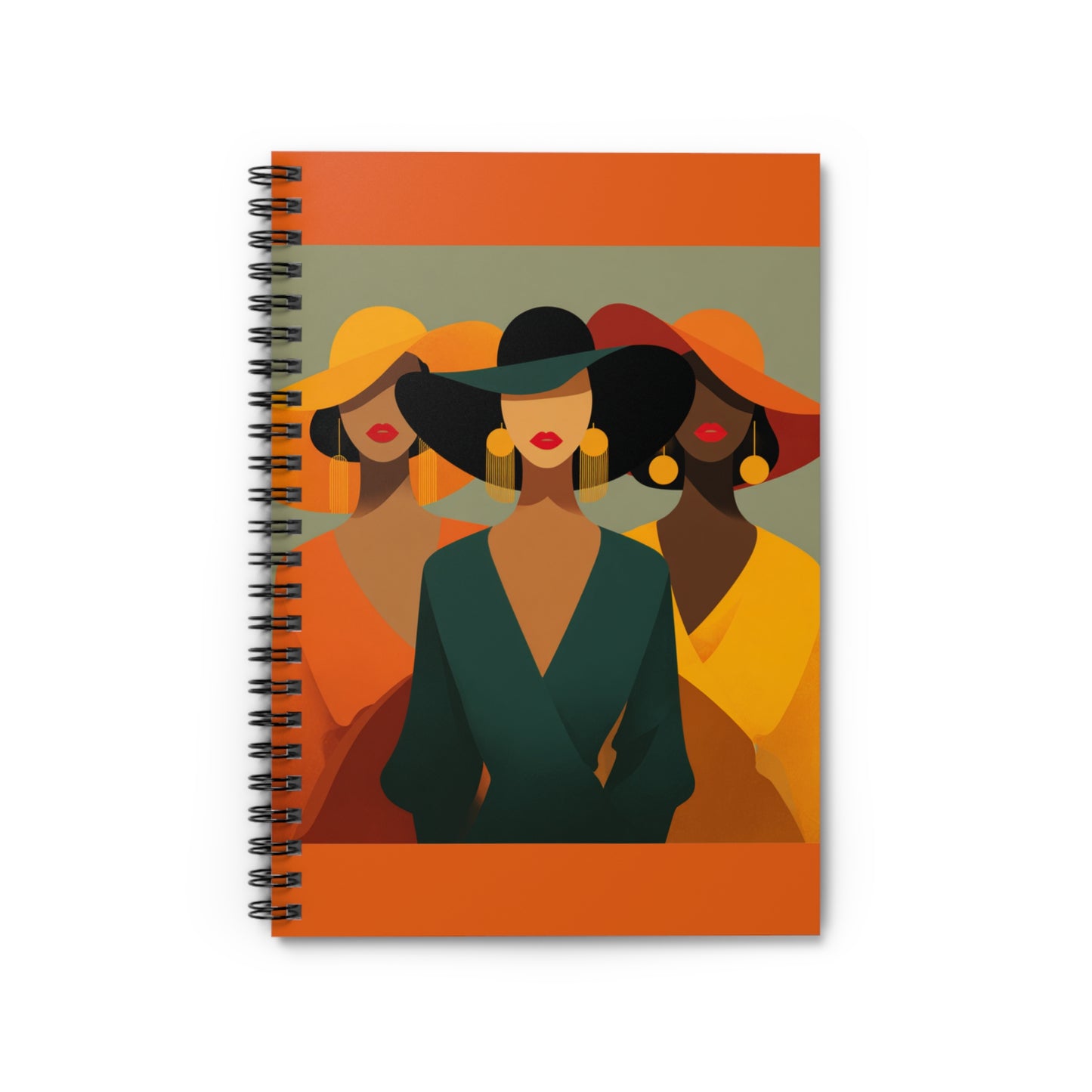 Timeless Grace Spiral Notebook – Luxe Essence Edition