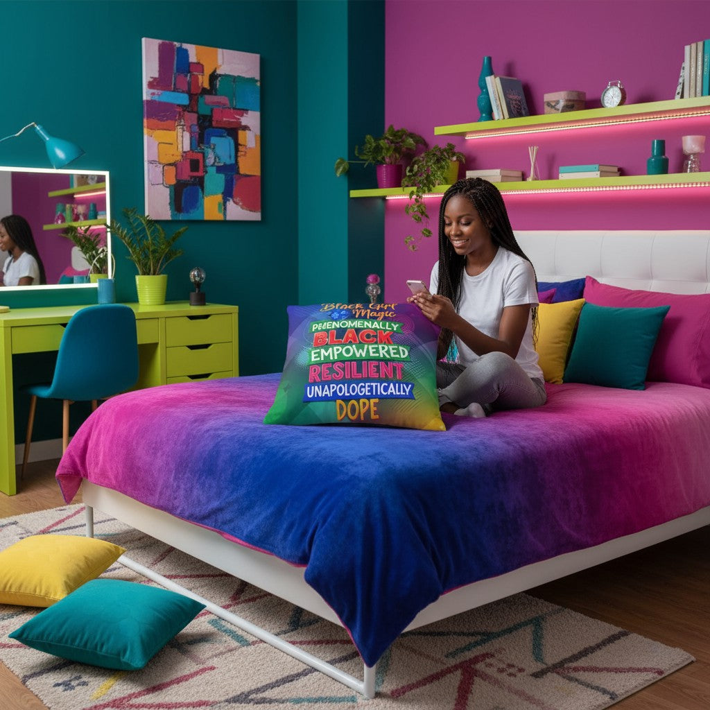 Unapologetically Dope Throw Pillow